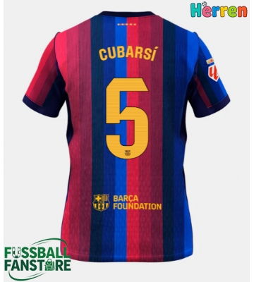 Barcelona Pau Cubarsi #5 Replik Heimtrikot 2026-27 Kurzarm